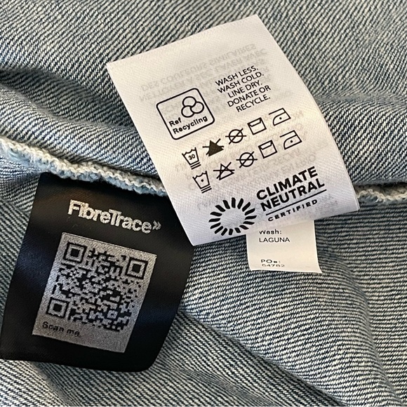 REFORMATION Ellison Denim Midi Dress 6 - Picture 13 of 13